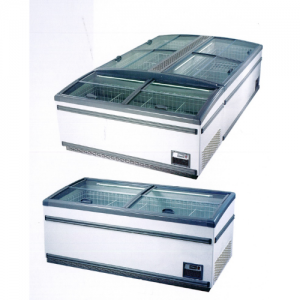 BI TEMP STATIC ISLAND COOLER FREEZER