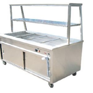 BAIN MARIE 1 TIER OVERSHELF GLASS