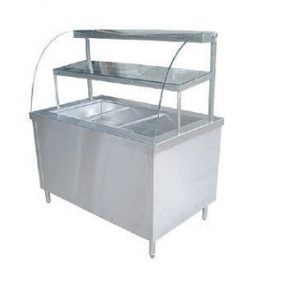 BAIN MARIE CW “D” SHAPE SHOW CASE