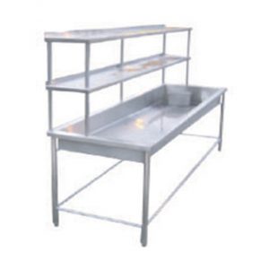 BIG BOWL SINK C/W 2 TIER OVERSHELF