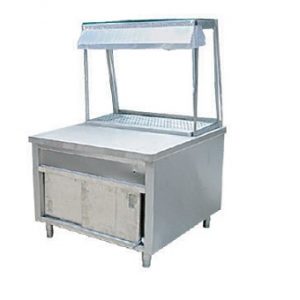 FRIED CHICKEN WARMER COUNTER C/W (INFRARED BULB)